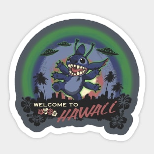 Welcome to Hawaii Sticker